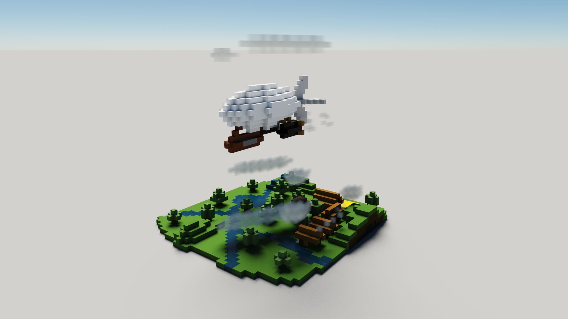Airship Flyover