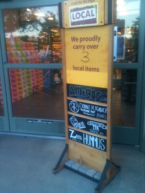 Albertson's proudly carries over 3 local items