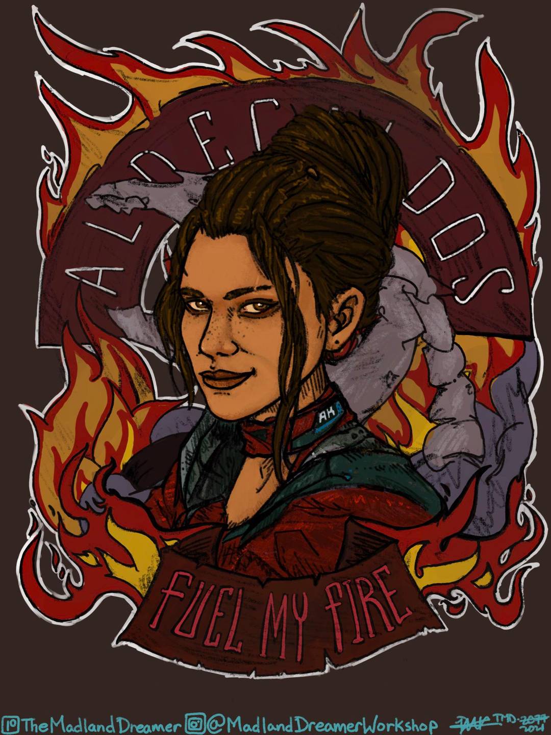 "Aldecaldos - Forever Free" Panam Fanart by me