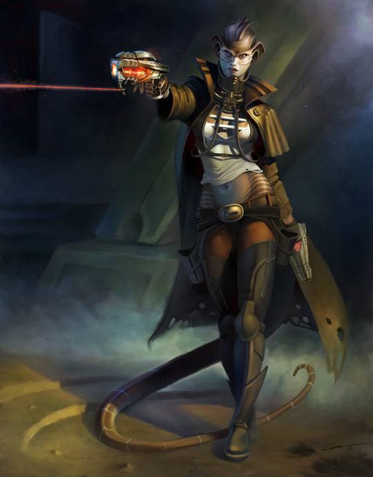 Alien Chick by Jonathan Gragg