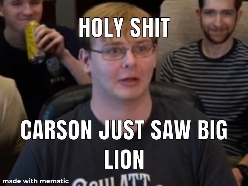 All hail big lion