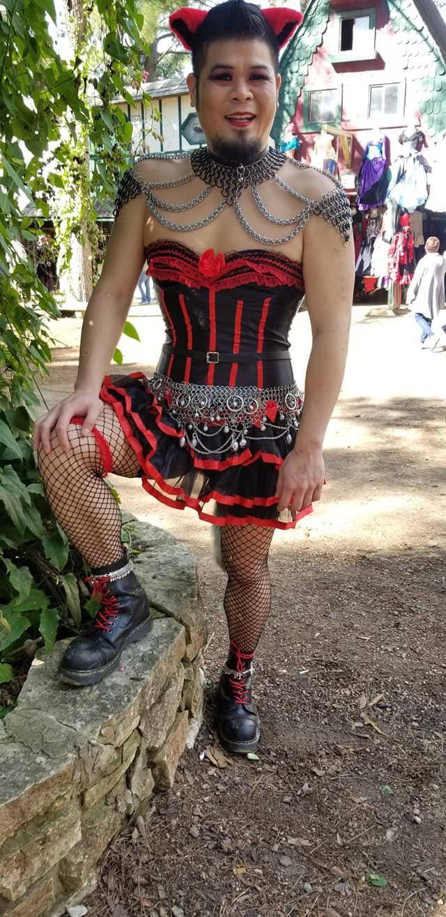 Almost time for Ren Faire! This is the most femme I’ve presented out in public.