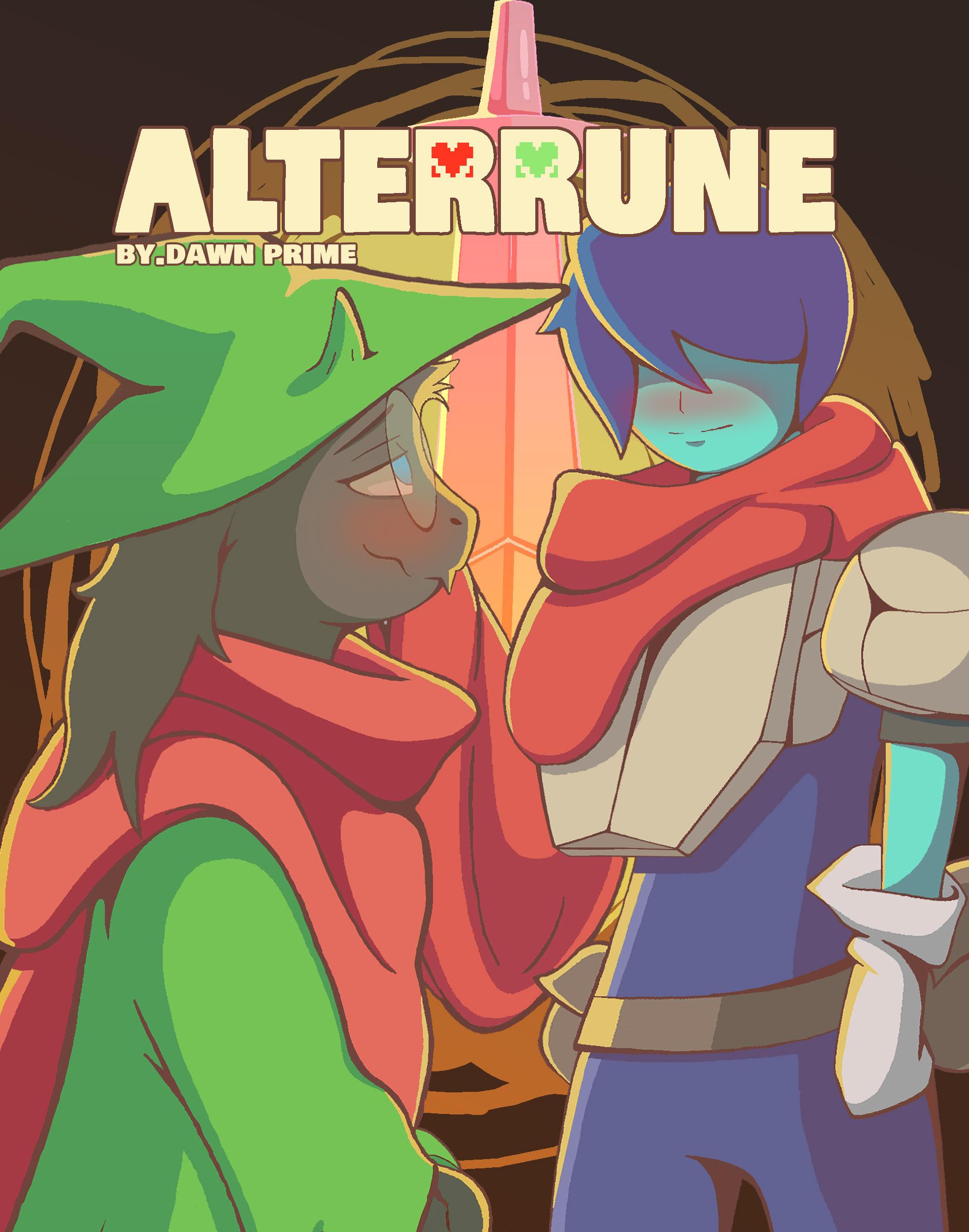 ALTERRUNE(AU) comic cover art. | Scrolller