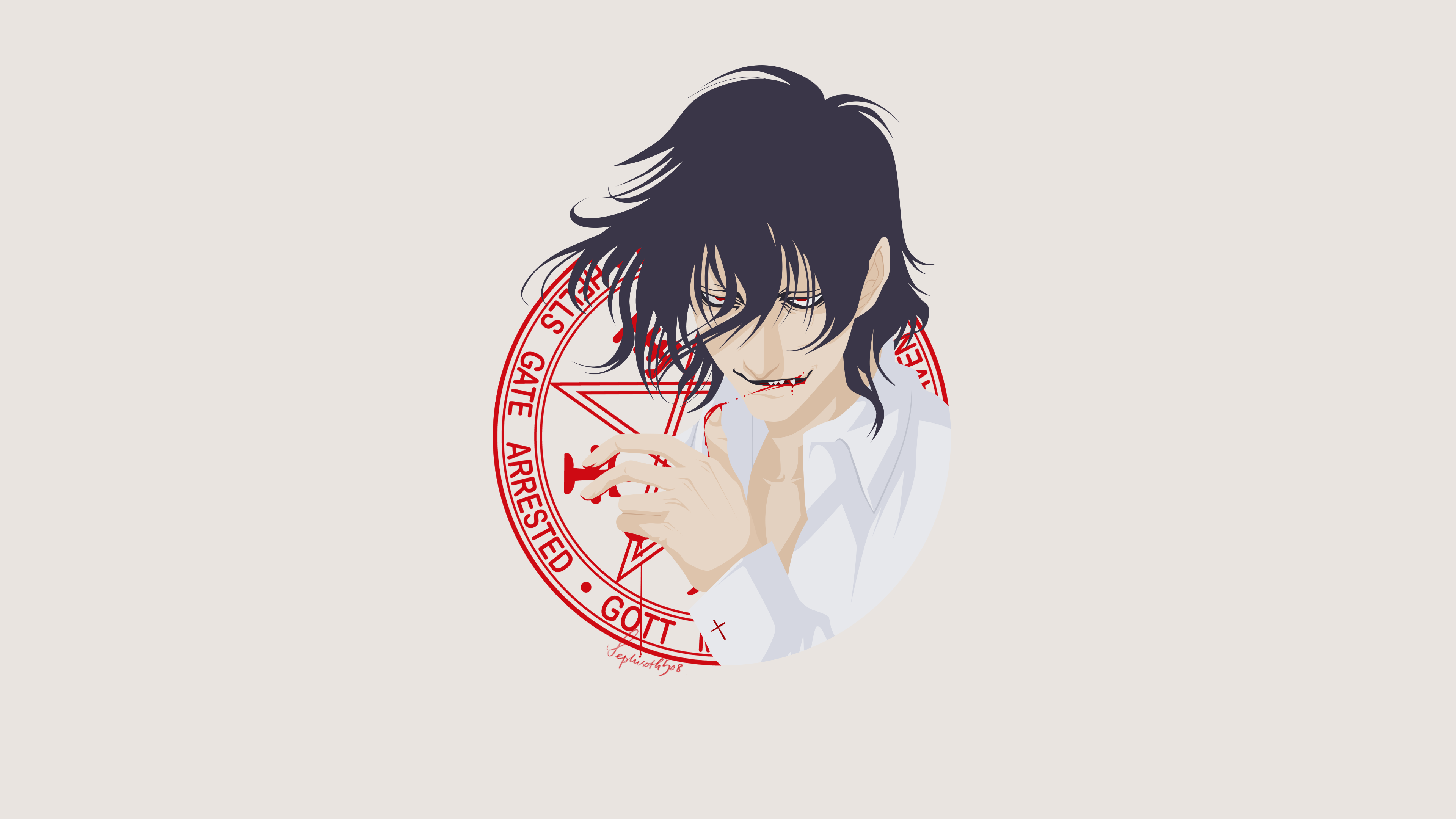 Alucard (Hellsing) - Vector Art [4K] | Scrolller