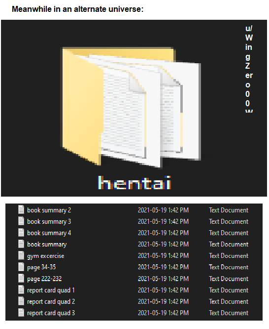 an alternate universe