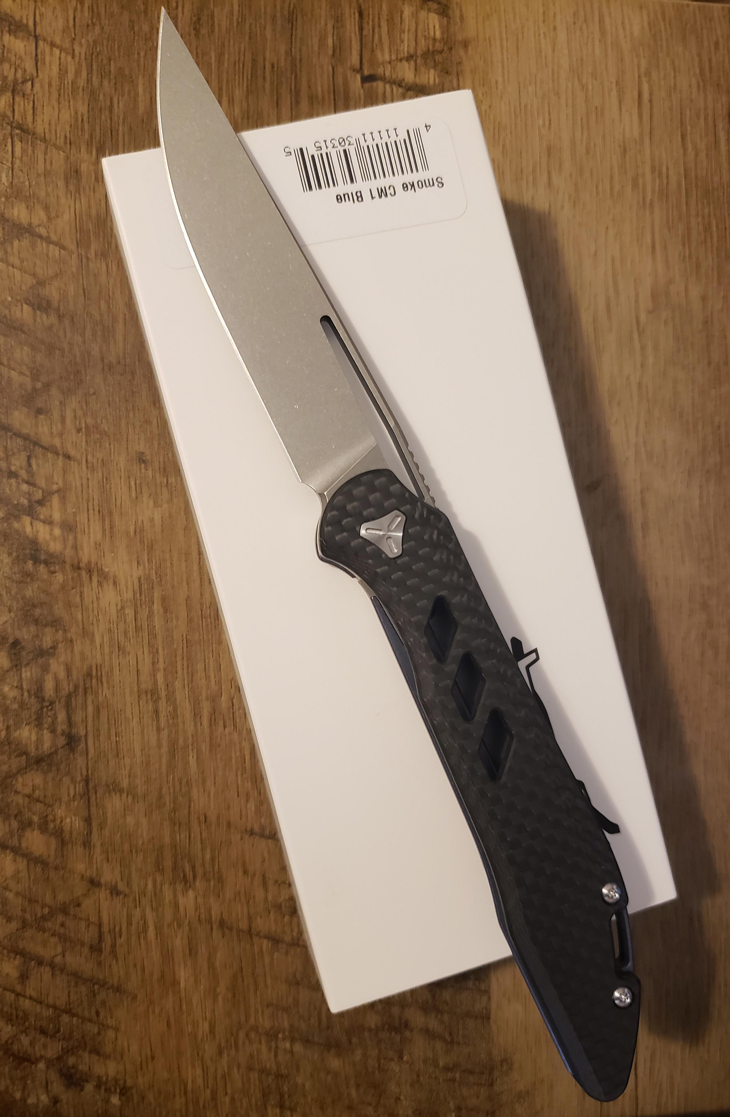 An exciting NKD! Just in time for Christmas. Boos Blades Smoke