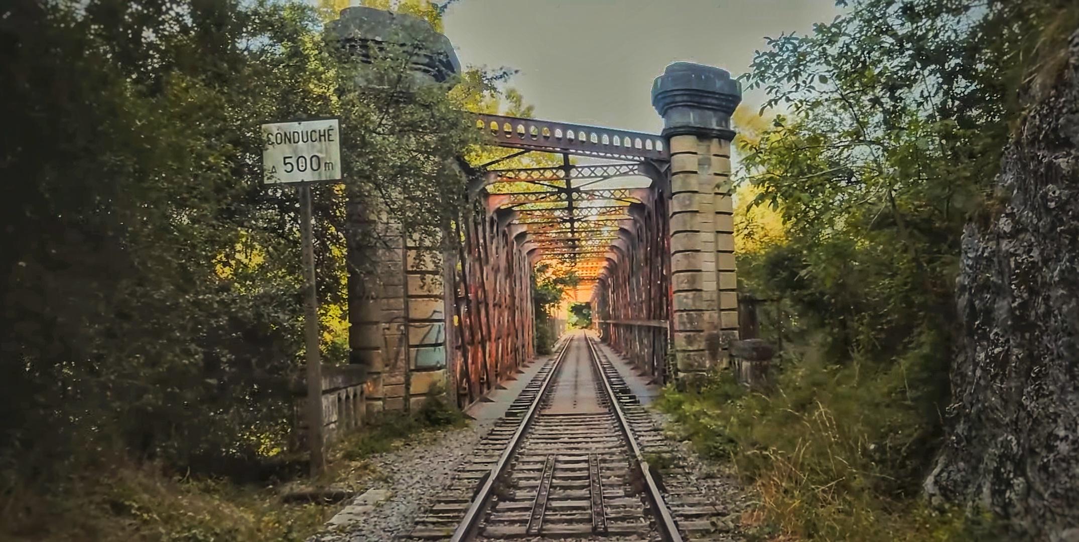 Ancient Railroad bridge built by Gustave Eiffel (video in comments)