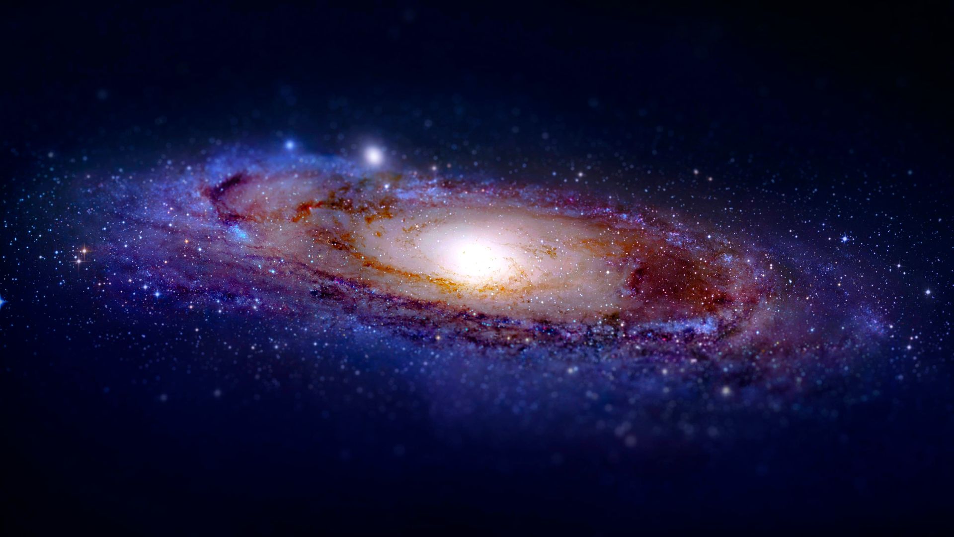 Andromeda Galaxy Tilt-Shift [4000x2250] (X-Post from /r/tiltshift)