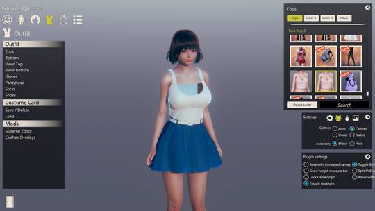 Any way to stop body parts from going invisible / turn them back on with bugged clothes (like in pic)?