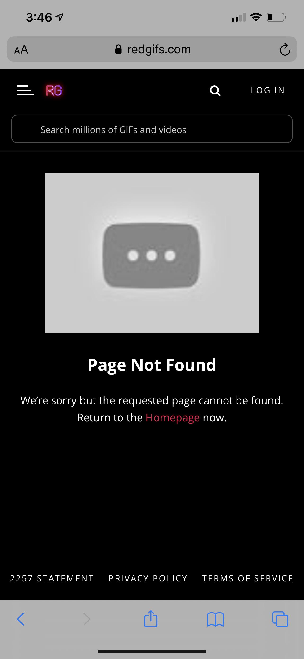 Anyone know what’s going on with This is what comes up