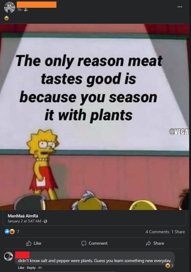 Apparently, pepper doesn't come from a plant
