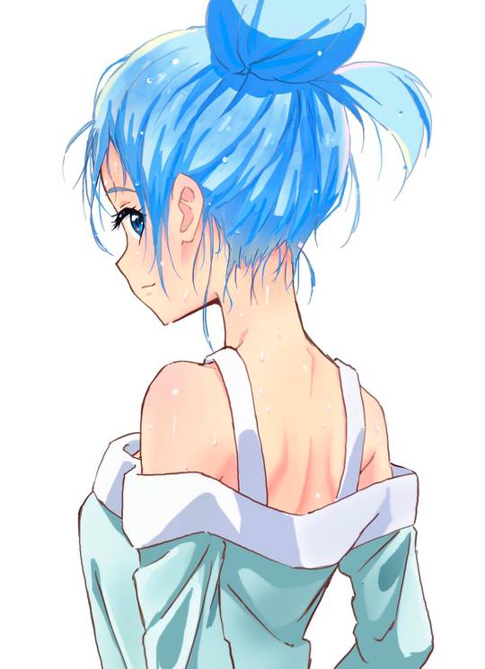 Aqua after a bath