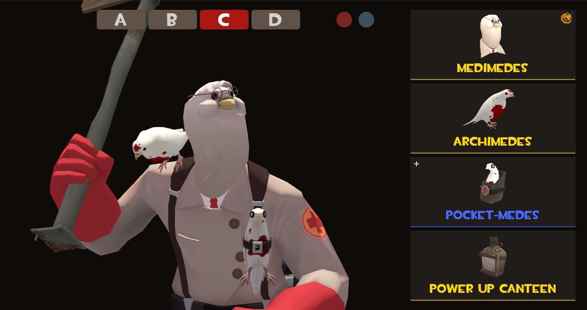 Archimedes, big Archimedes and plush Archimedes.