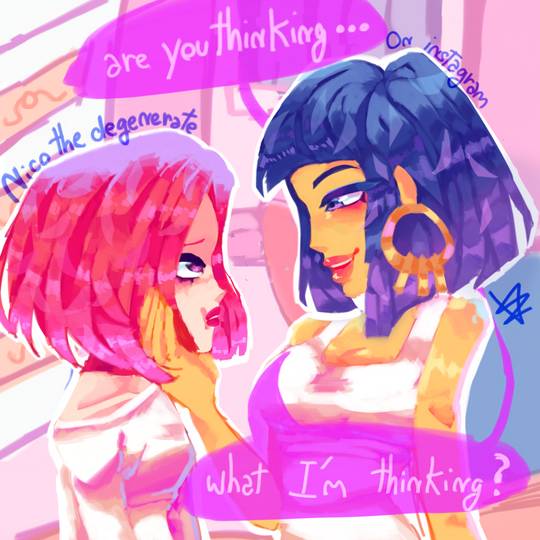 "Are you thinking what I'm thinking ?"