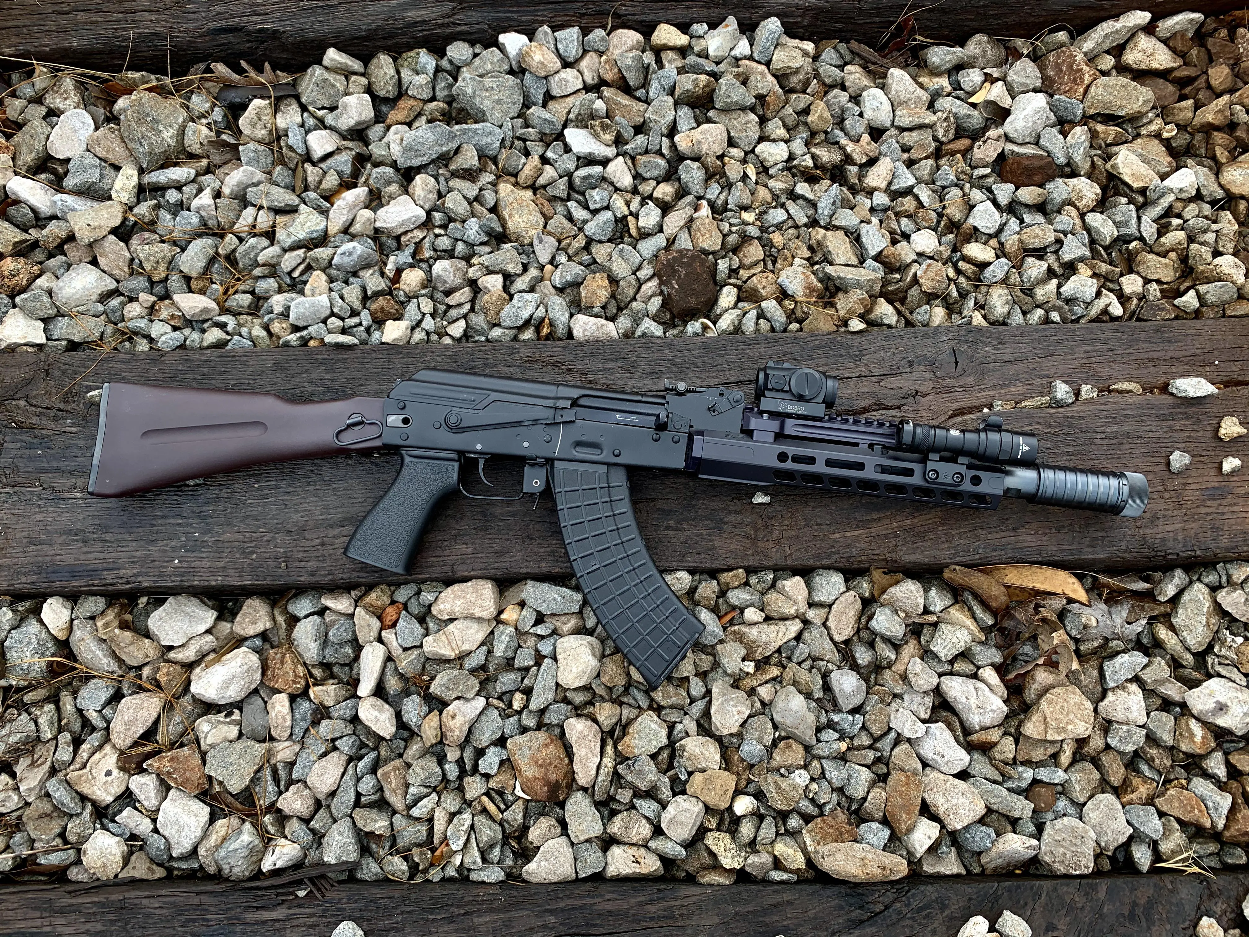 Arsenal 107CR with a SLR Rifleworks rail and a few other mods ...
