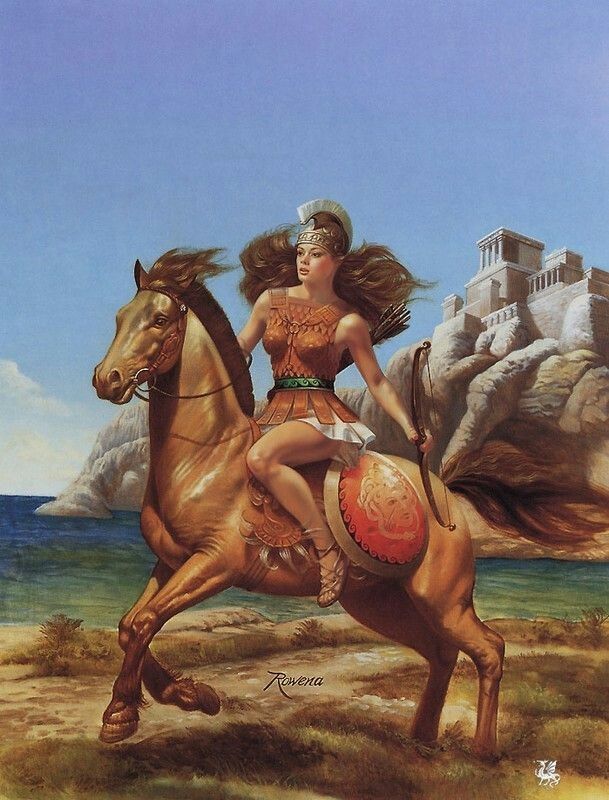 Art by Rowena Morrill
