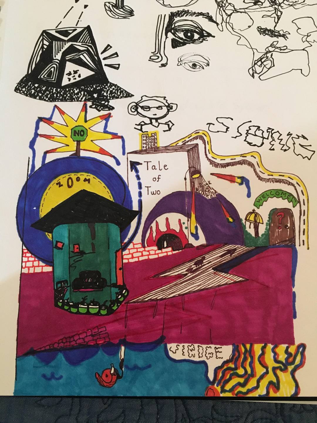 Art during Acid+Weed