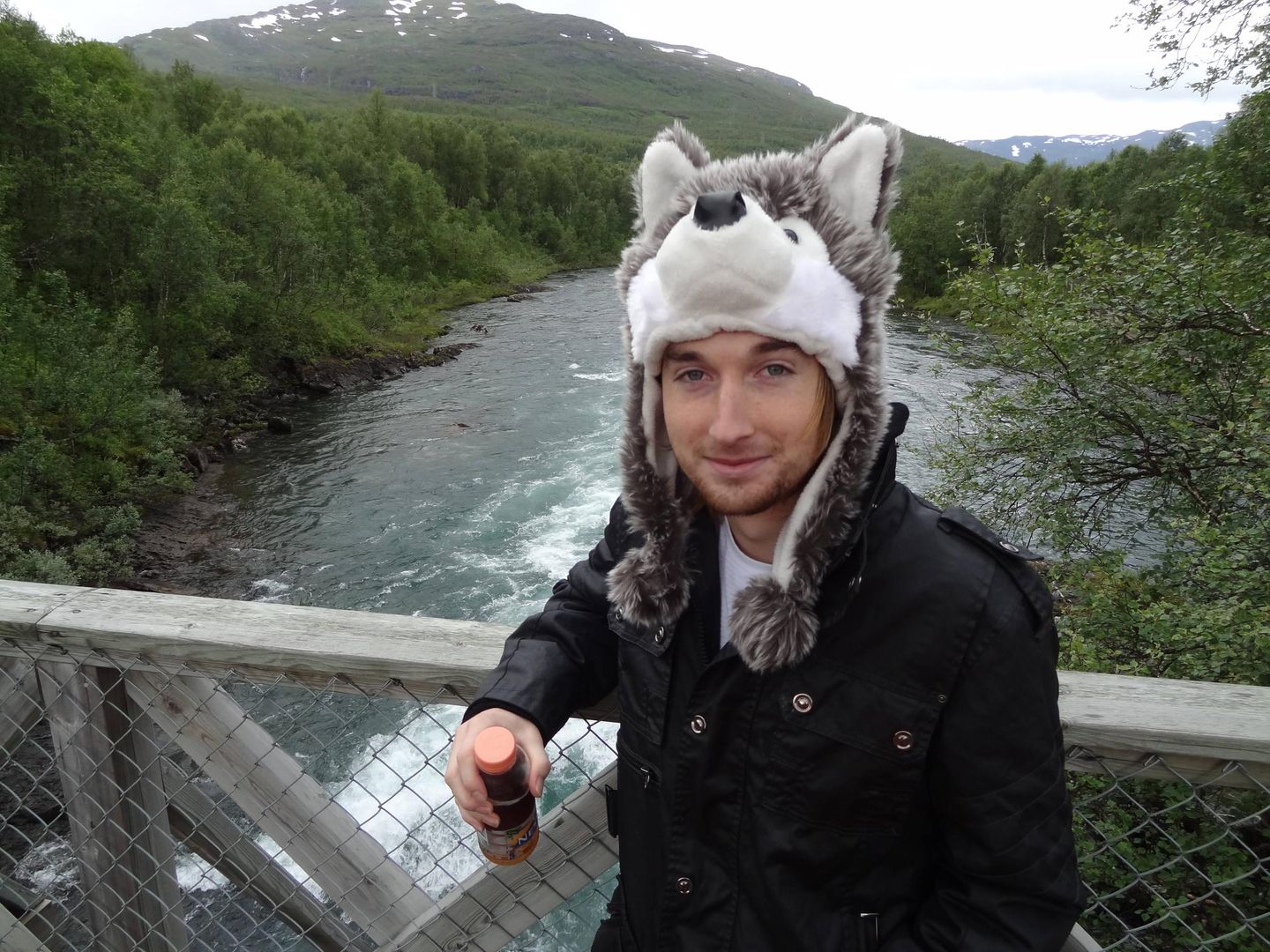 At a polar zoo in northern Norway