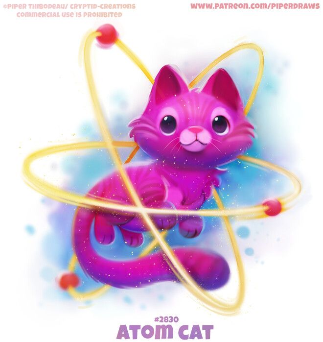 Atom Cat by Piper Thibodeau