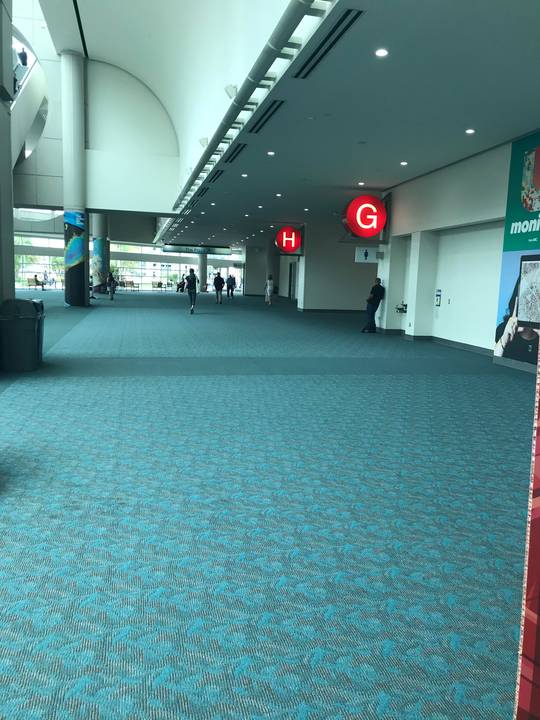 attending a week long conference @ San Diego Convention Center. The is the closest I will get to Hall H this month. :(