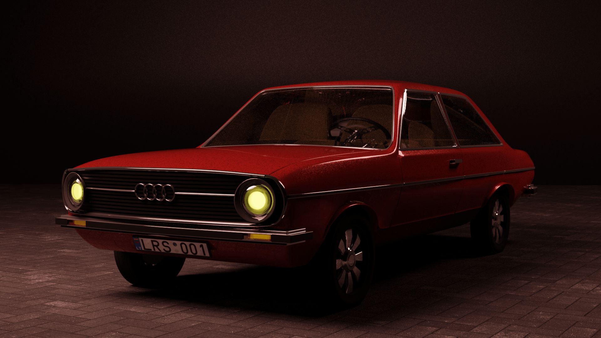 Audi 80 ls. All done in blender