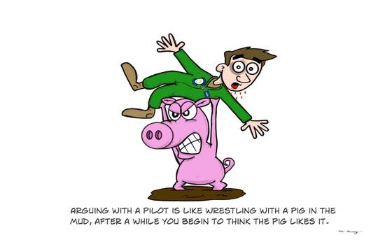 Aviator vs. Pig who would win?
