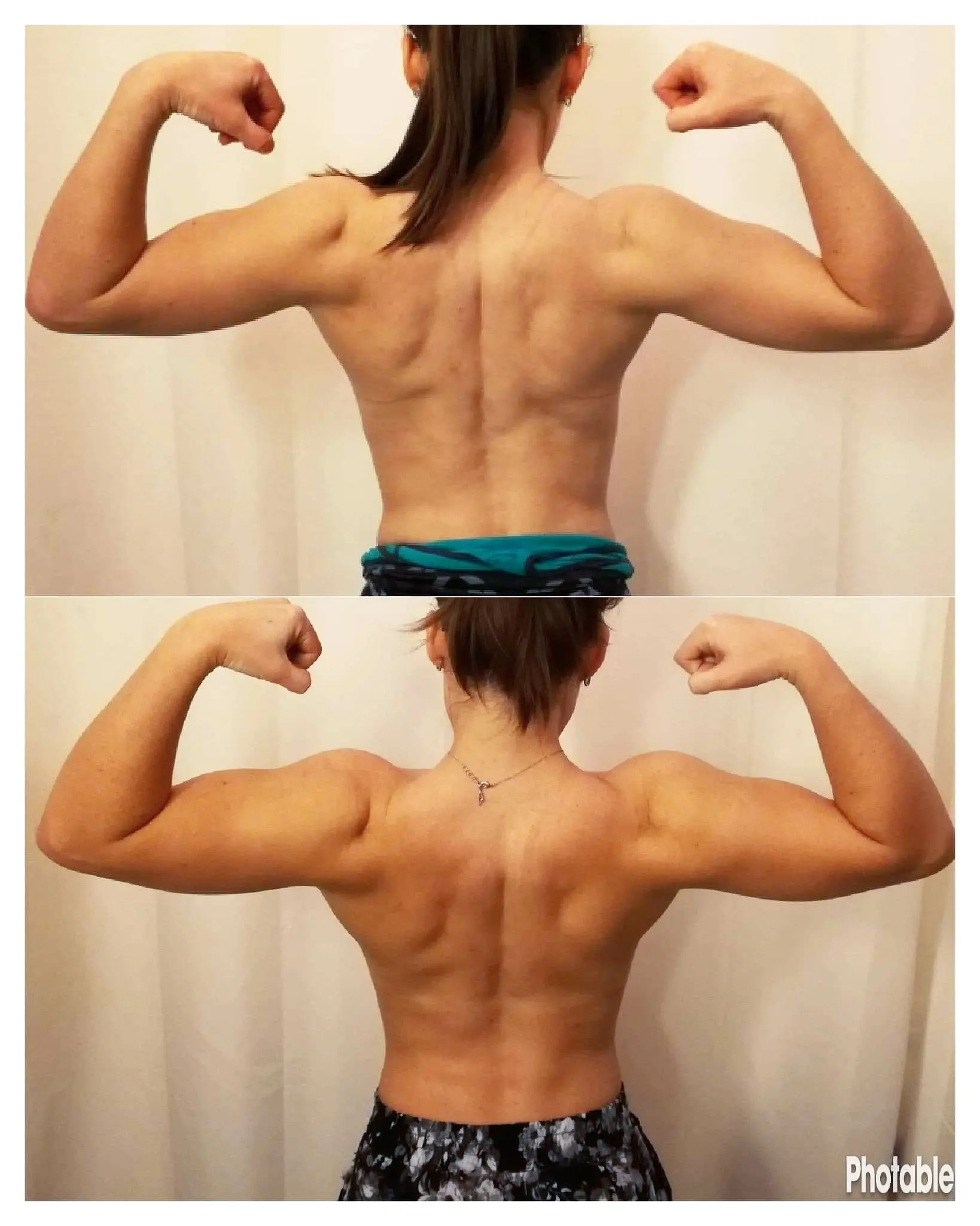 Back progress after a year of lifting [f] | Scrolller