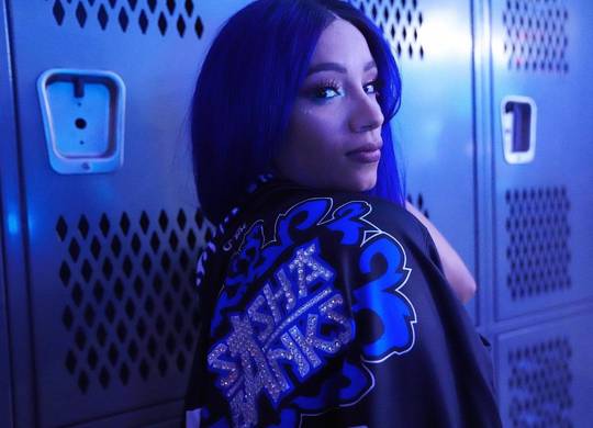 Backstage at Smackdown