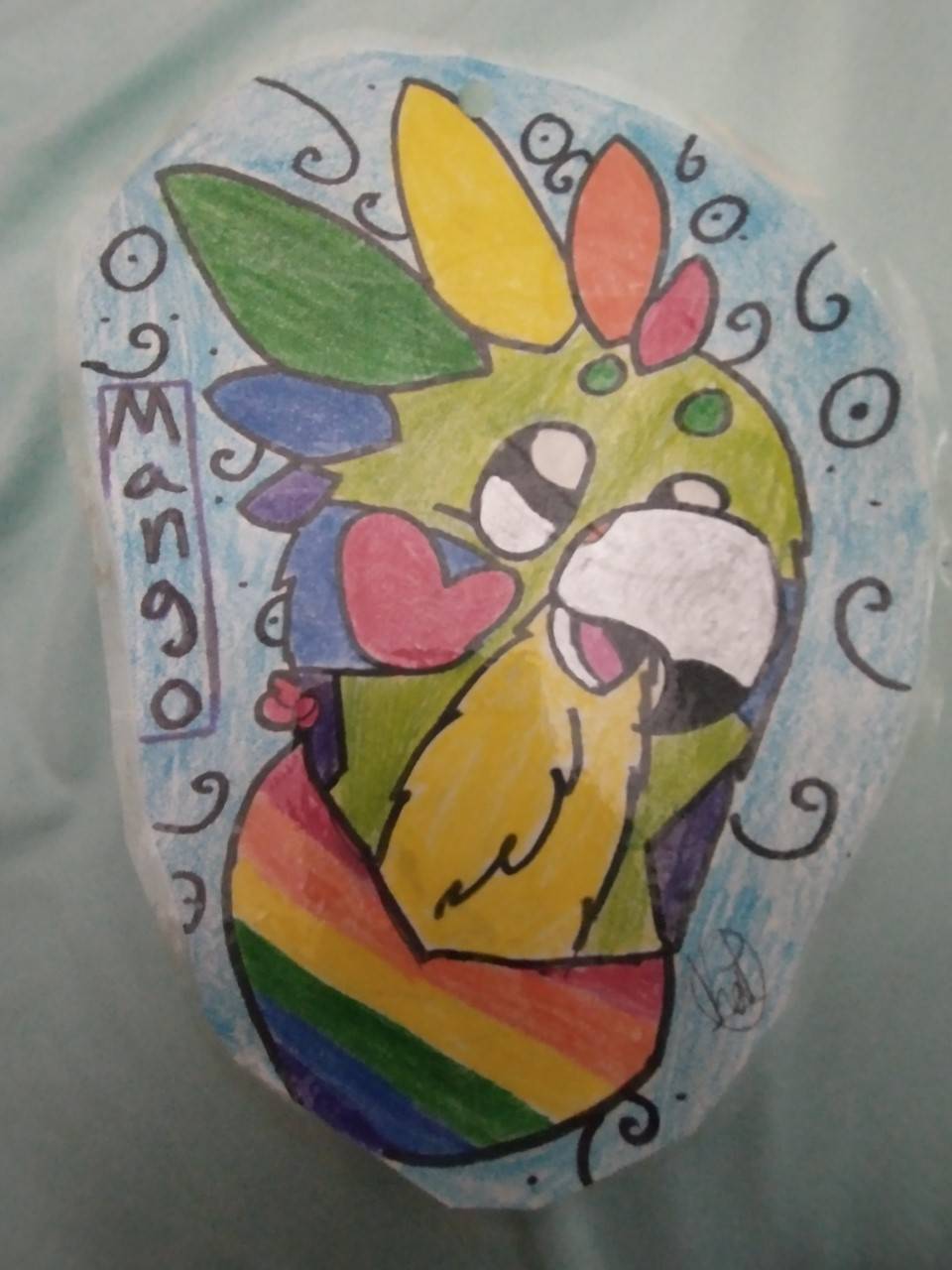Badge of another of my characters, Mango!