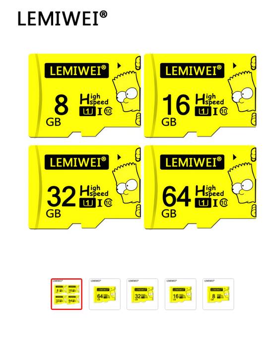 Bart Simpson SD card