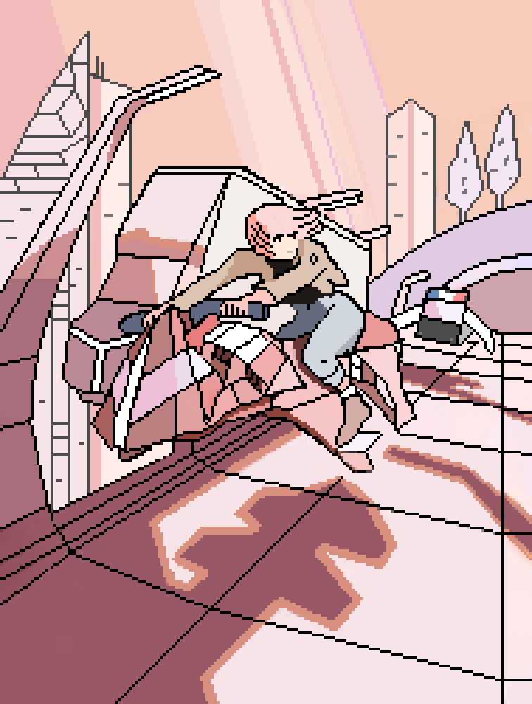 Based off a friend's original drawing.