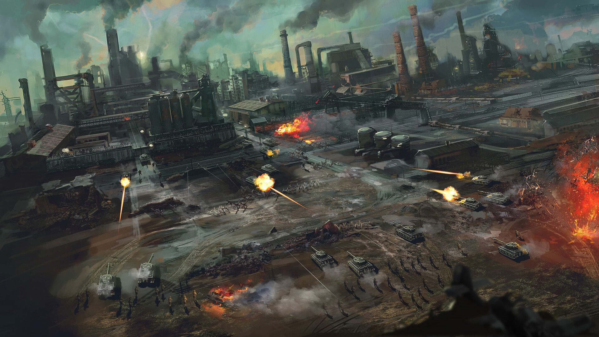 Battle for the Factory by Olesia Goiko | Scrolller