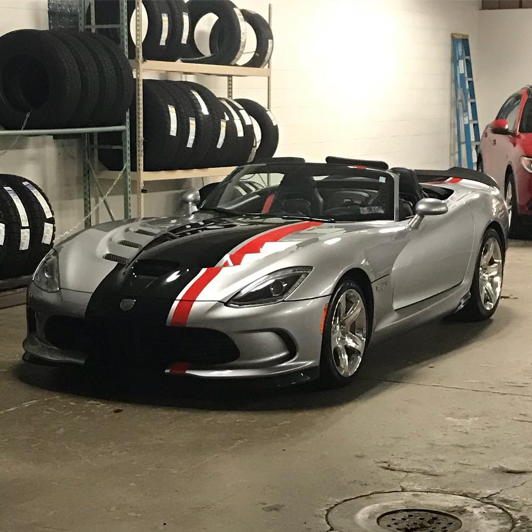 Beautiful Dodge Viper Convertible.