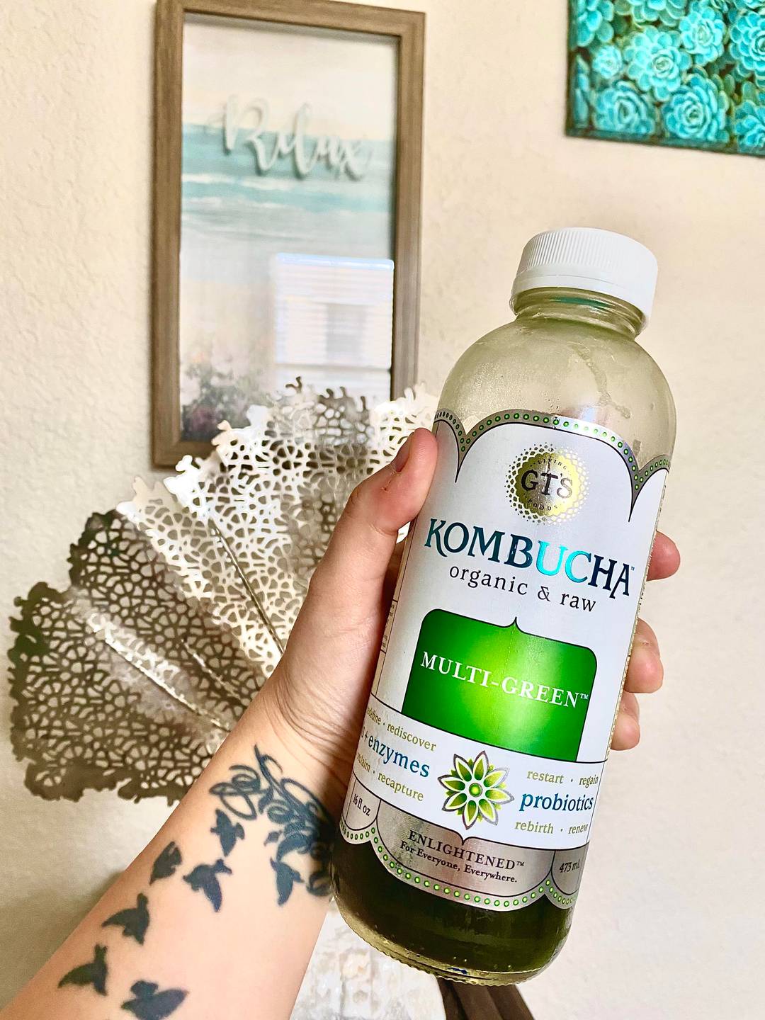 Been feeling a bit off, so I’m drinking all of the green things. 🌱