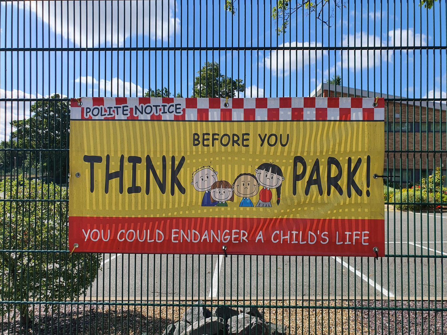 Before you think, park!