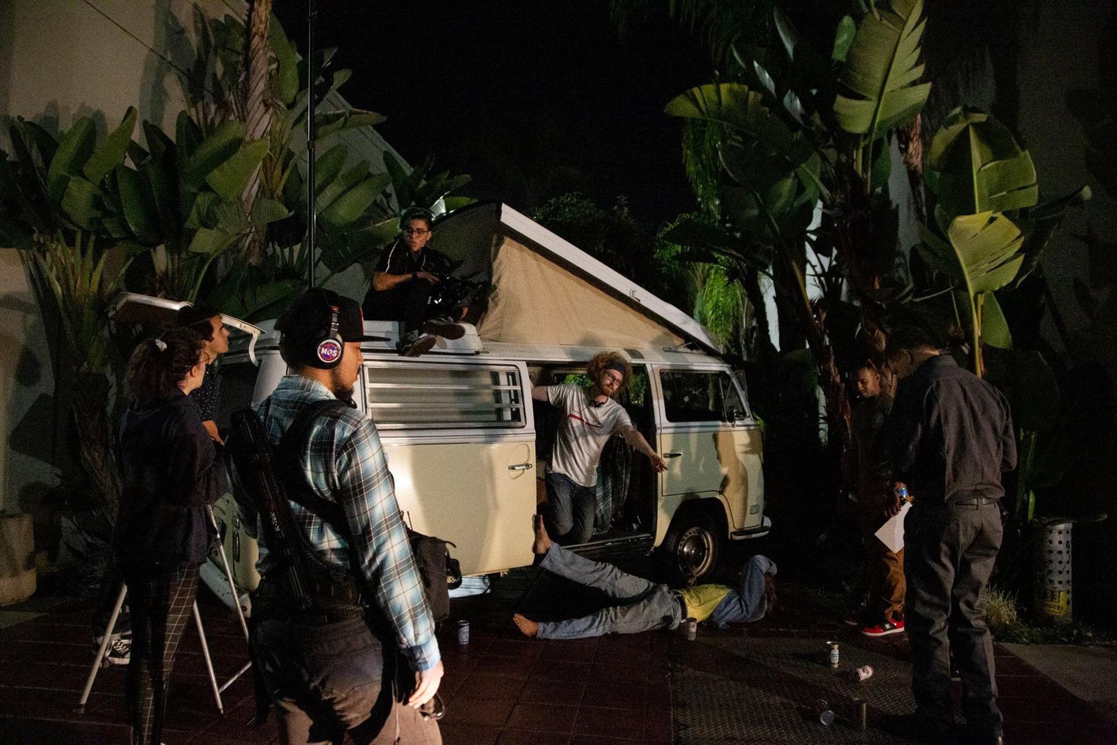 Behind the scenes of “Motel 32” a horror short coming soon
