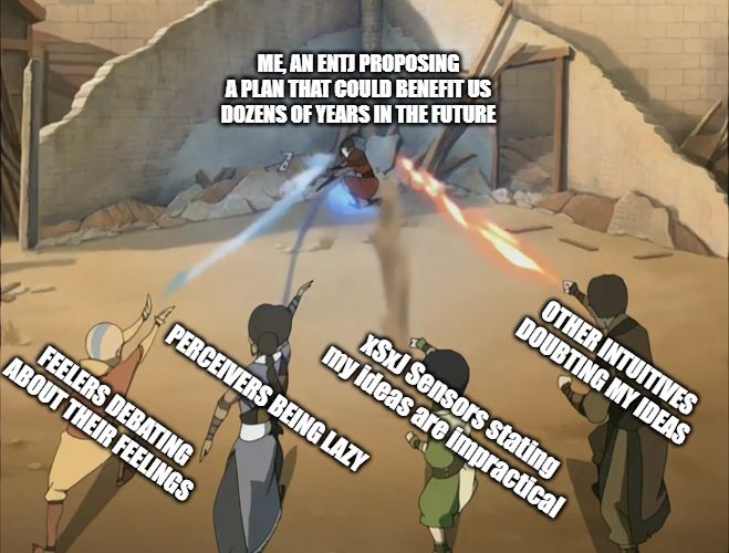 Being ENTJ is suffering :(