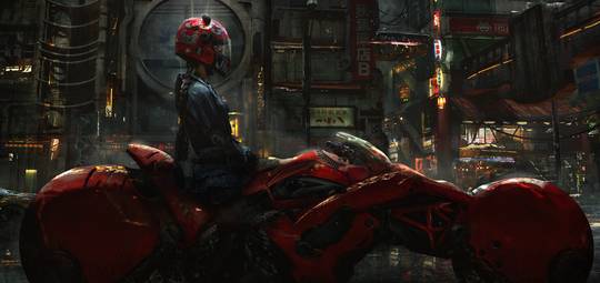 Biker Girl by Eddie Mendoza
