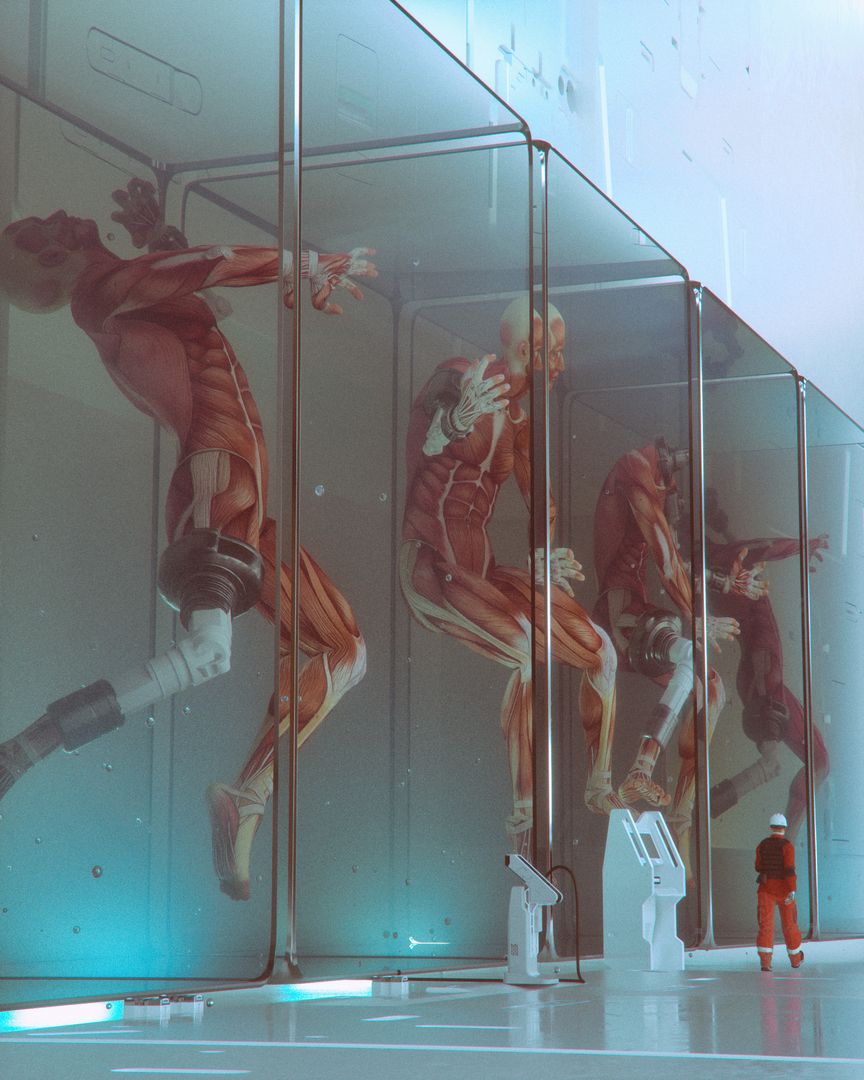 Biometric Workforce by Beeple