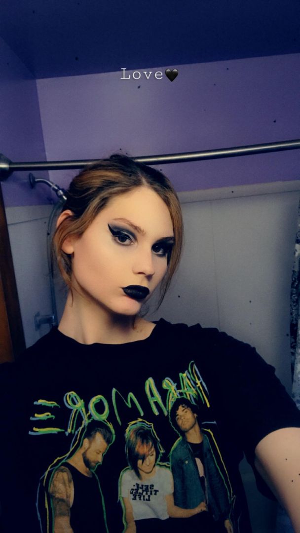 Black lipstick always