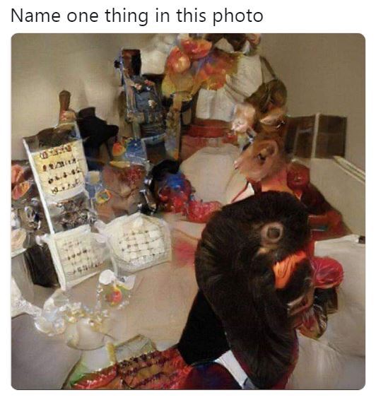 Name one thing in this image and I'll give you $2