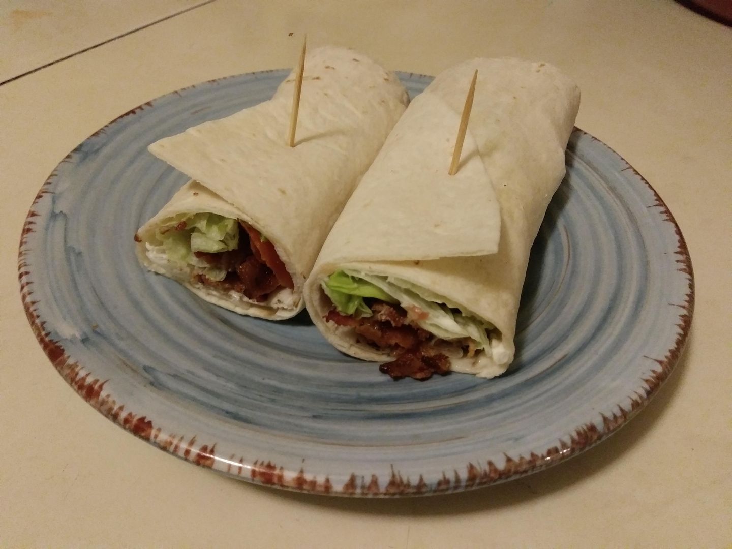 BLT wrap