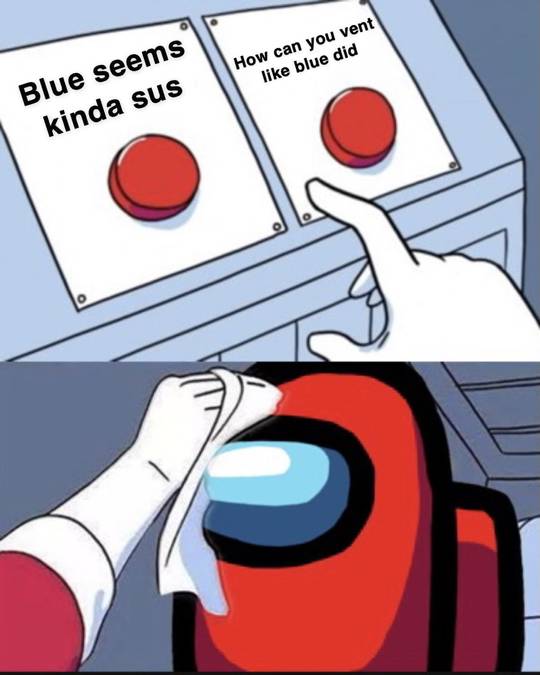 Blue is not the imposter