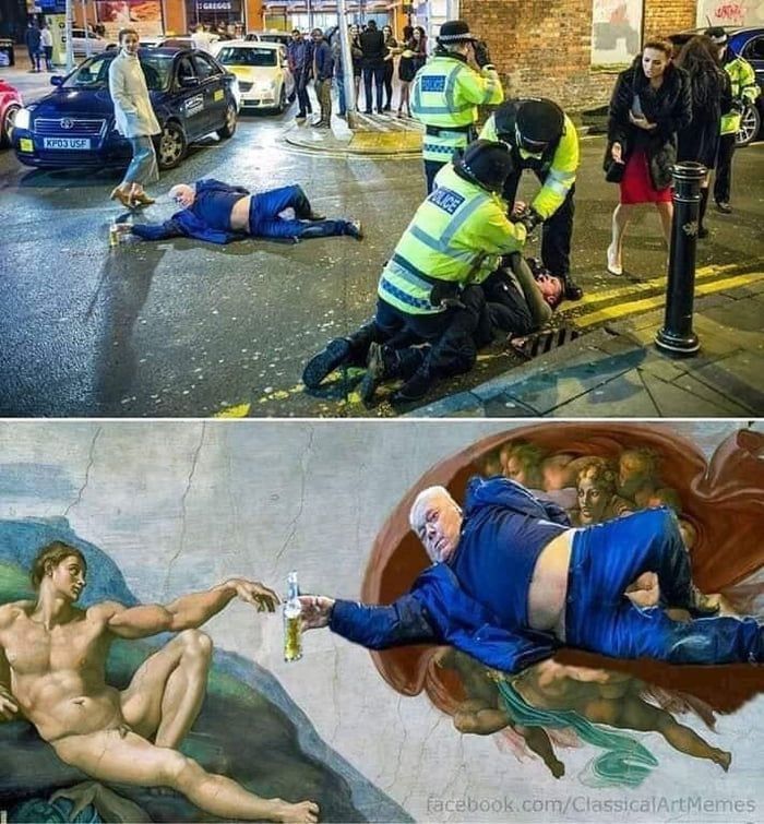 blursed classic art