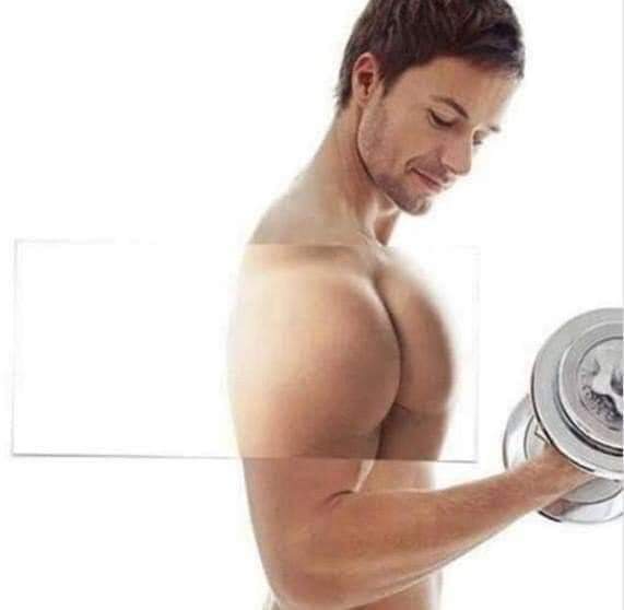 Blursed muscles