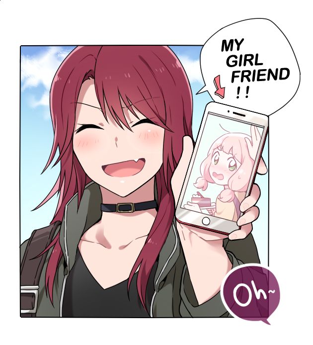 Boasting her GF [BanG Dream!]