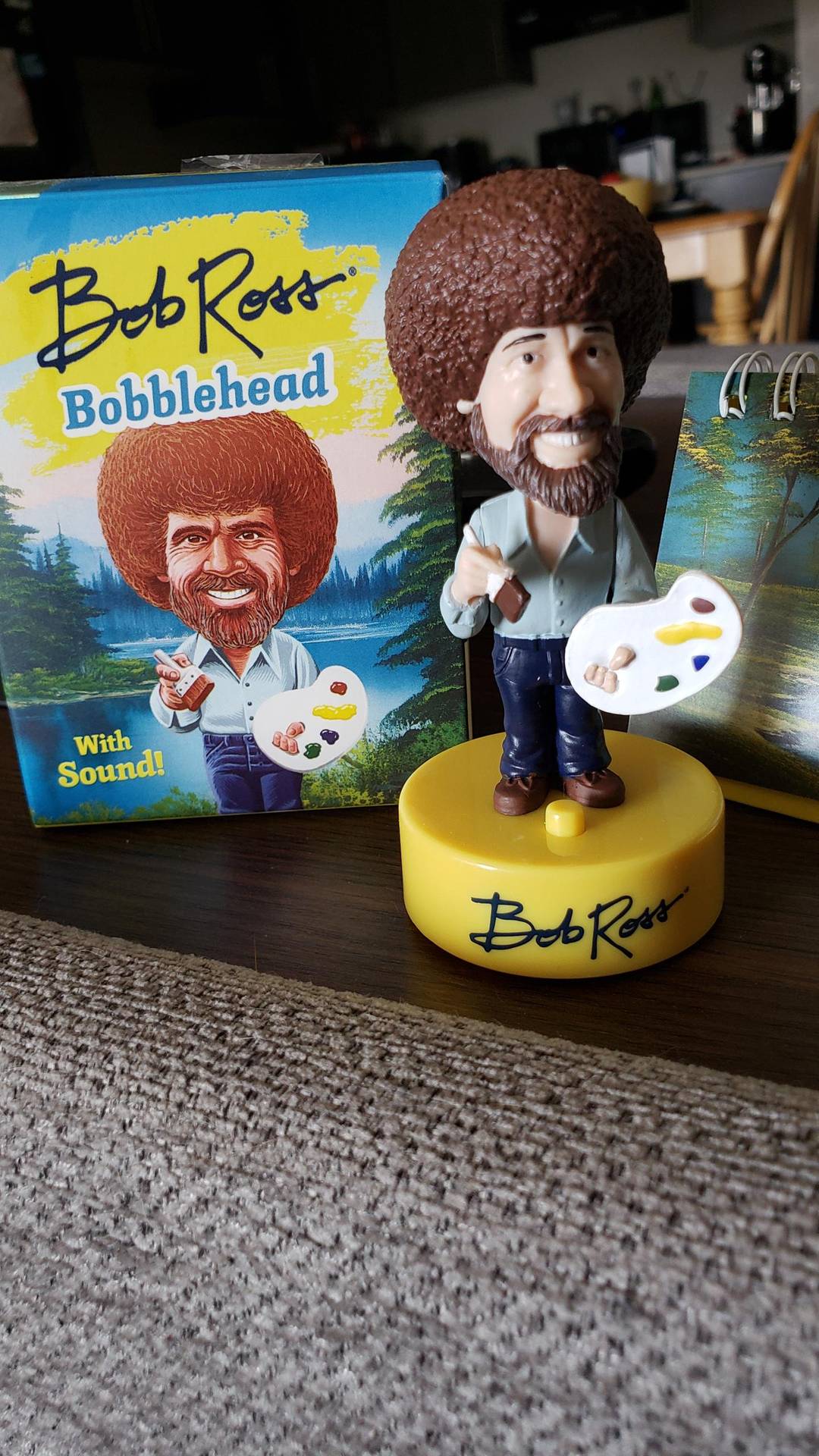 Bob Ross bobblehead