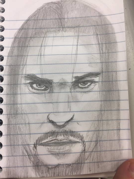 Bored at work again.