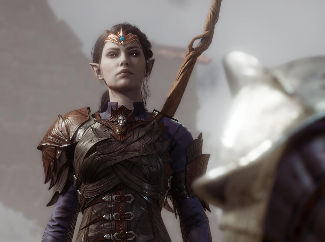 Bow before my evil warlock queen