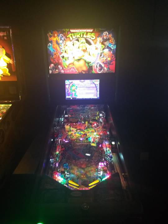 Brand spanking new table at the arcade I work at, fresh out of the box!